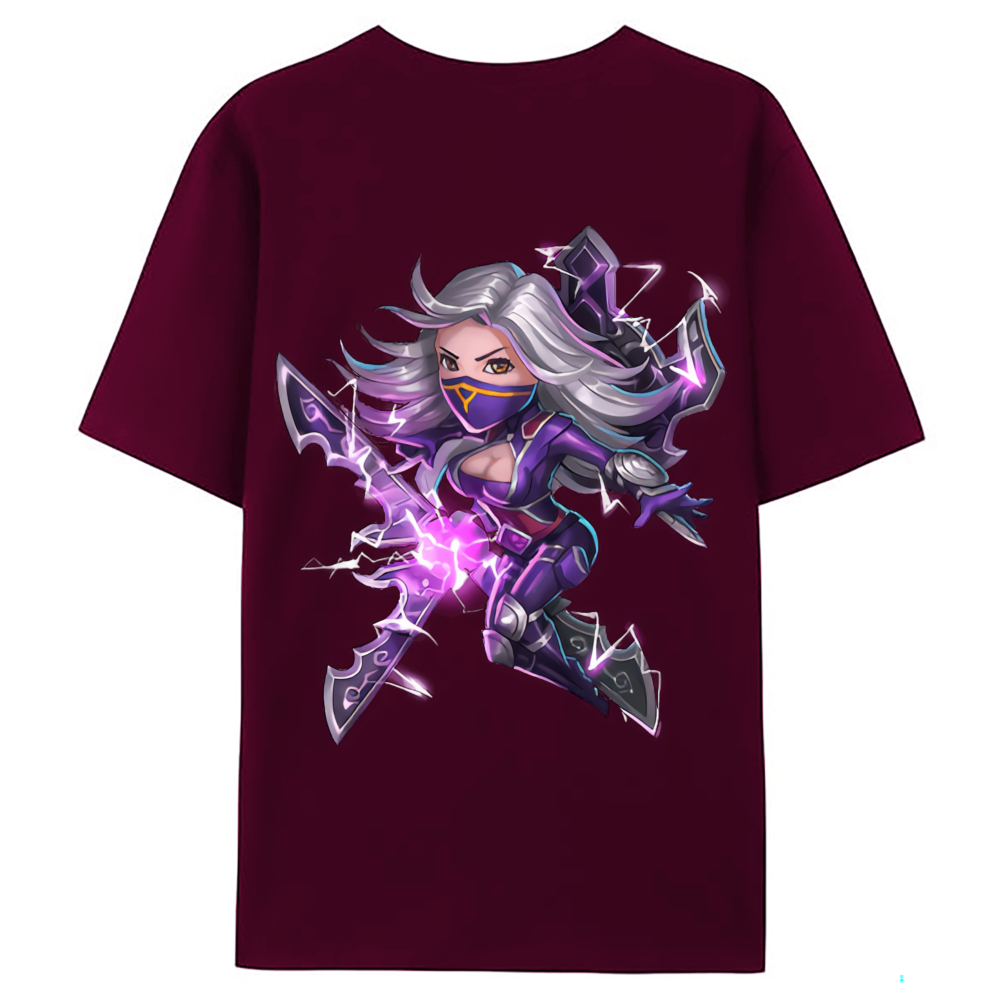 （画像用） リーグ・オブ・レジェンド League of Legends LOL レディース半袖Tシャツ(バックプリント)